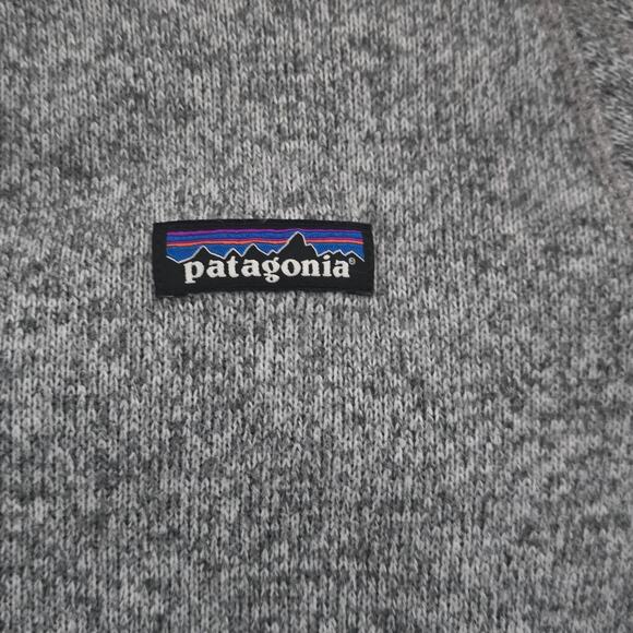 Patagonia Women’s Better Sweater 1/4 Zip Gray, Size Large - Picture 4 of 7
